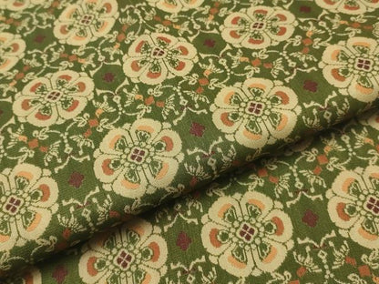 平和屋着物●極上  龍村美術織物　和装小物　卓布　花鳥梅花文錦　共箱付き　逸品　AABJ1093ay