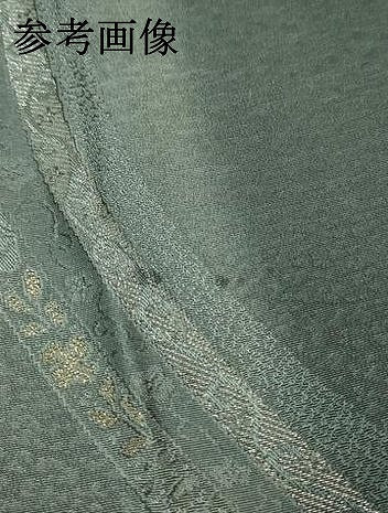 平和屋本店●和装小物　帯締め・帯揚げセット　高麗組　暈し染め　金糸　丹後ちりめん　正絹　逸品　未使用　AABJ1115ay