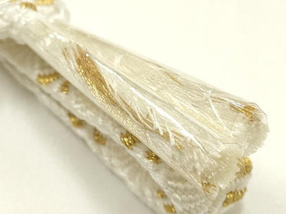 平和屋本店●和装小物　帯締め・帯揚げ・扇子セット　礼装用　絞り　花柄　金糸　金彩　亀房付き　逸品　未使用　AABJ1136ay