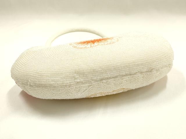 平和屋着物▼和装小物　和装バッグ　ハンドバッグ　ビーズバッグ　花柄　逸品　AABJ1152ay