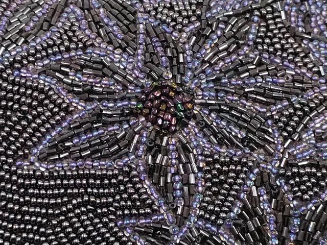 平和屋着物▼和装小物　和装バッグ　ハンドバッグ　花柄　がま口　逸品　AABJ1160ay