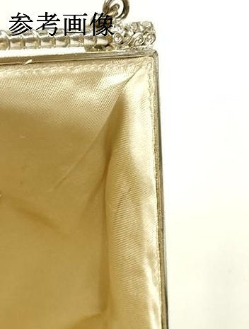 平和屋着物▼和装小物　和装バッグ　ハンドバッグ　ビーズバッグ　葉尽くし　逸品　AABJ1171ay