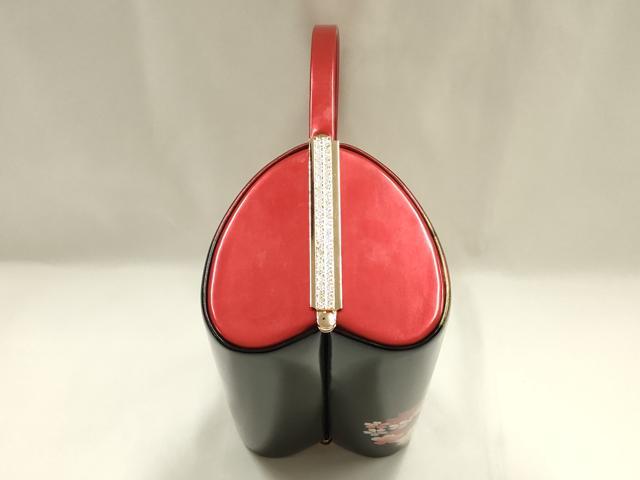 平和屋着物▼和装小物　和装バッグ　ハンドバッグ　振袖用　舞花文　金彩　逸品　AABJ1197ay