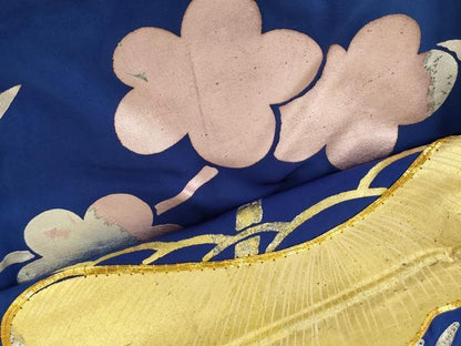 平和屋本店●色打掛　和装　婚礼　神社挙式　花嫁　結婚式　駒刺繍　金銀彩　飛鶴花文　逸品　AABJ1214ou