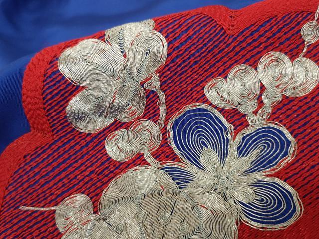 平和屋本店●色打掛　和装　婚礼　花嫁　結婚式　神社挙式　亀甲花文　駒刺繍　逸品　AABJ1215ou