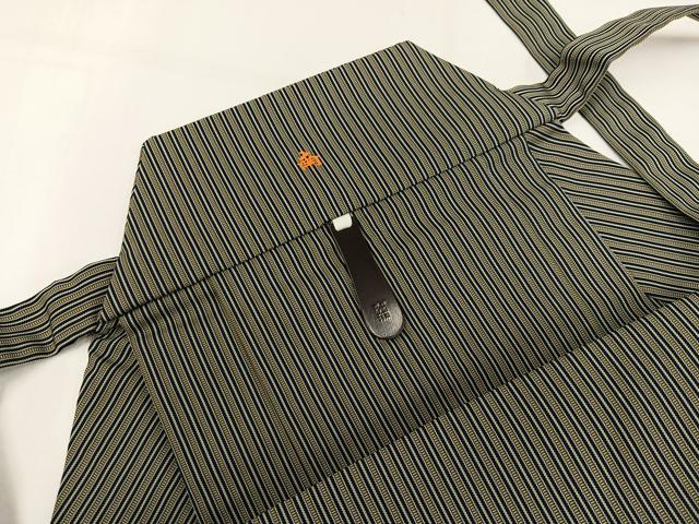 平和屋着物○男性 本場竹鳳平 行灯袴 縞 正絹 逸品 AABJ1242ph