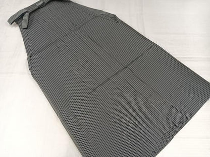 平和屋着物●男性　行灯袴　縞　正絹　逸品　未使用　AABJ1243ph