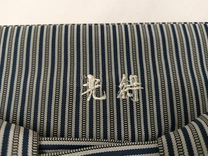 平和屋着物●男性　行灯袴　縞　正絹　逸品　未使用　AABJ1243ph