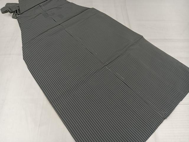平和屋着物●男性　行灯袴　縞　正絹　逸品　未使用　AABJ1243ph 平和屋着物○男性 行灯袴 縞 正絹 逸品 未使用 AABJ1243ph