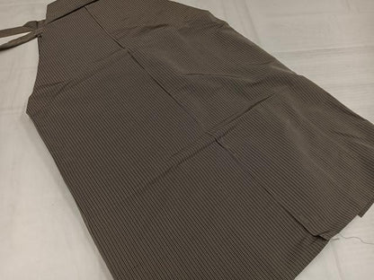 平和屋着物●男性　行灯袴　縞　正絹　逸品　AABJ1244ph