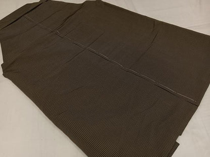 平和屋着物●男性　行灯袴　縞　正絹　逸品　未使用　AABJ1245ph