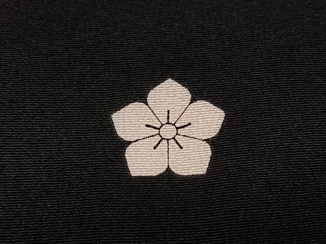 平和屋着物●金彩友禅　卓越技能者・名工・和田光正　黒留袖　群鶴松　金銀彩　正絹　逸品　AABJ1256ph