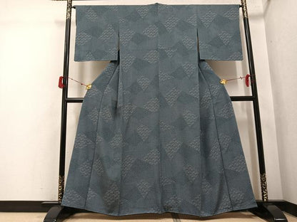 平和屋着物●江戸小紋　寄せ小紋柄　正絹　逸品　未使用　AABJ1277ph