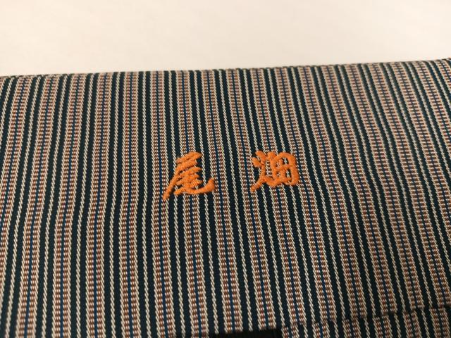 平和屋着物●男性　仙台平　馬乗り袴　縞　正絹　逸品　AABJ1281ph