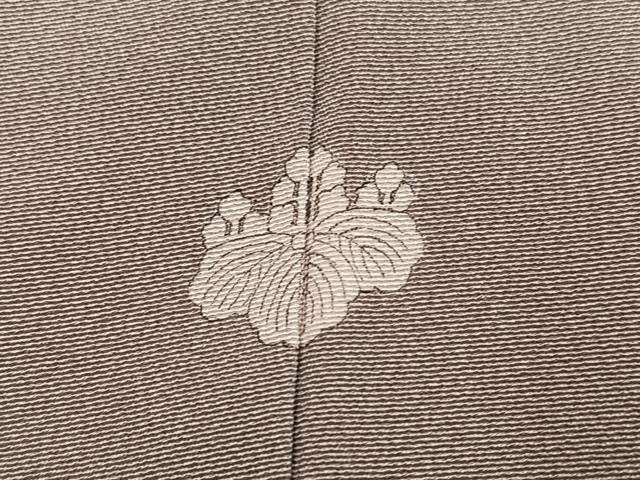 平和屋着物●本加賀友禅作家　清藤宏　訪問着　枝花文　正絹　逸品　AABJ1284ph