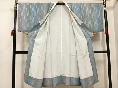 平和屋着物●長襦袢　袷　間道　暈し染め　正絹　逸品　AABJ1317ph