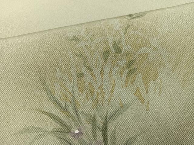 平和屋着物●訪問着　作家物　峰雲　手描き　童子遊び　正絹　逸品　AABJ1328ph