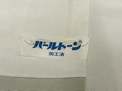 平和屋着物●訪問着　作家物　峰雲　手描き　童子遊び　正絹　逸品　AABJ1328ph