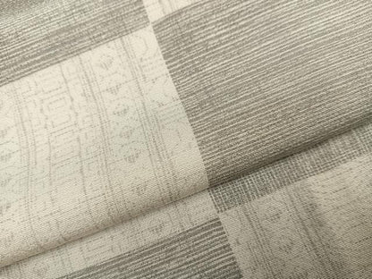 平和屋着物●上質な小紋　市松文様　正絹　逸品　AABJ1331ph