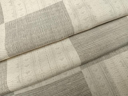 平和屋着物●上質な小紋　市松文様　正絹　逸品　AABJ1331ph