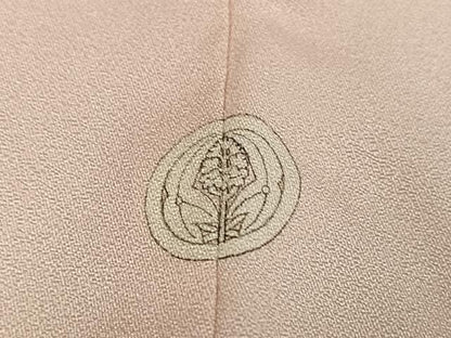 平和屋着物●金彩友禅　卓越技能者・名工・和田光正　色留袖　草花文　暈し染め　金銀彩　正絹　逸品　AABJ1345ph