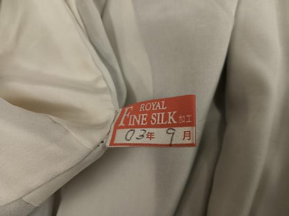 平和屋着物●訪問着　ろうけつ染め　ミミズク　正絹　逸品　AABJ1346ph