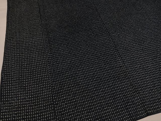 平和屋着物●男性　久留米絣　綿　逸品　AABJ1348ph