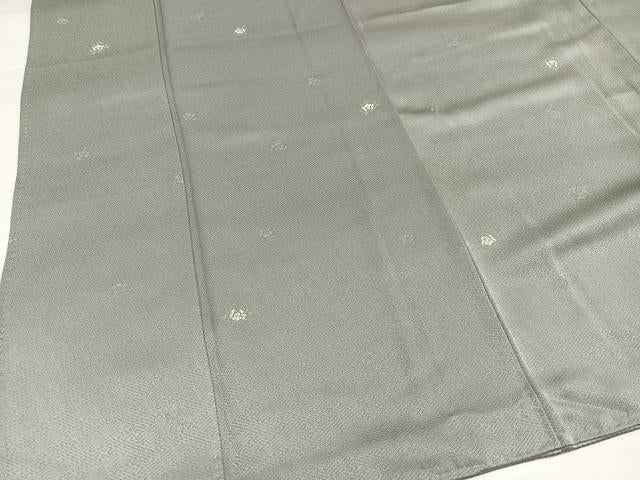 平和屋着物●上質な小紋　舞花文　正絹　逸品　AABJ1354ph