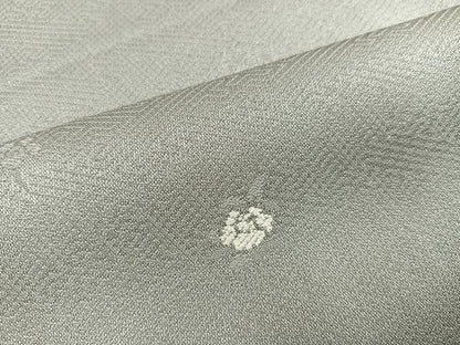 平和屋着物●上質な小紋　舞花文　正絹　逸品　AABJ1354ph