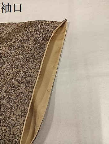 平和屋着物●訪問着　本場大島紬　染大島　中国三大刺繍　汕頭刺繍　スワトウ刺繍　辻が花　正絹　逸品　AABJ1366ph