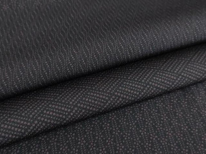 平和屋着物●江戸小紋　横段文　正絹　逸品　AABJ1402ck