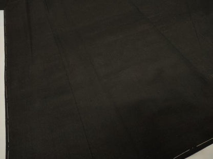 平和屋着物●男性　紬　アンサンブル　赤墨色　正絹　逸品　未使用　AABJ1403ck