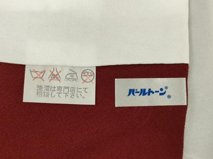 平和屋着物●豪華振袖　辻が花　流水花文　金通し地　正絹　逸品　AABJ1435ck