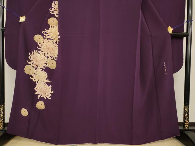 平和屋着物●こむさでもーど・COMME CA DU MODE　振袖　乱菊　正絹　逸品　AABJ1453ck
