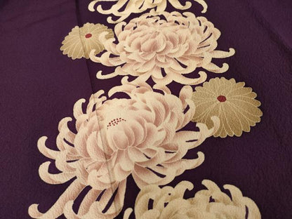 平和屋着物●こむさでもーど・COMME CA DU MODE　振袖　乱菊　正絹　逸品　AABJ1453ck