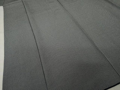平和屋着物●江戸小紋　角通し　正絹　逸品　AABJ1470ck