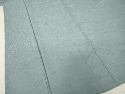 平和屋着物●上質な色無地　豆がら茶色　正絹　逸品　AABJ1506ck