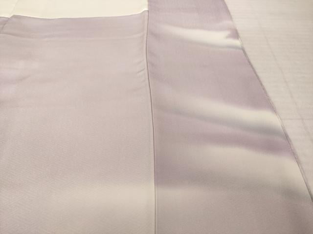平和屋着物●訪問着　作家物　雲重ね文　暈し染め　正絹　逸品　未使用　AABJ1511ck