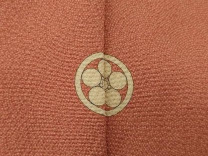 平和屋着物●江戸小紋　極小鮫小紋柄　正絹　逸品　AABJ1512ck