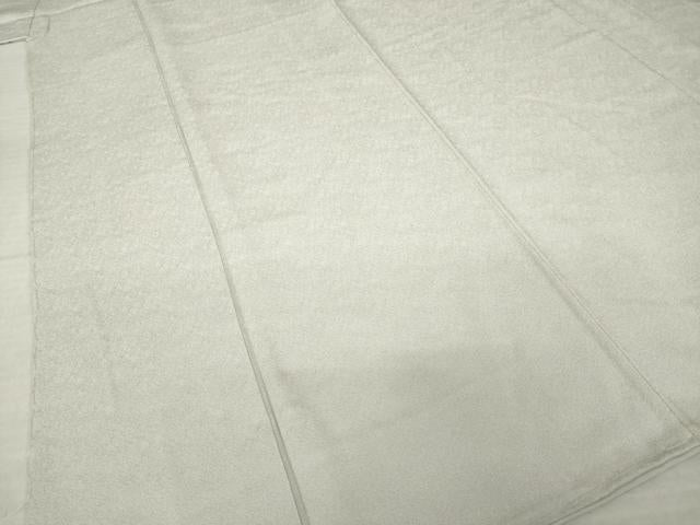 平和屋着物●上質な色無地　枯野色　正絹　逸品　未使用　AABJ1514ck