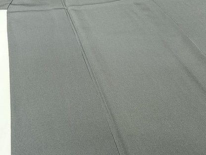 平和屋着物▽江戸小紋　単衣　万筋　紫水晶色×藍鉄色　正絹　逸品　AABJ1537jh