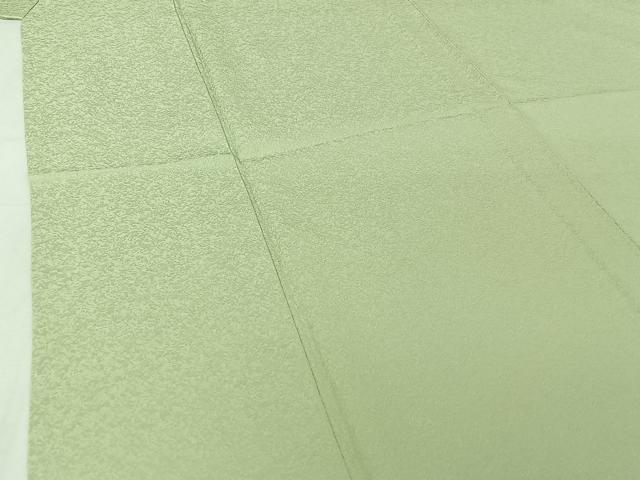 平和屋着物▽上質な色無地　単衣　夏虫色　正絹　逸品　AABJ1556jh
