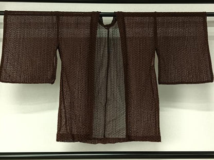 平和屋着物▽羽織　スリーシーズン　春夏秋　塵除け　七宝文　AABJ1577jh