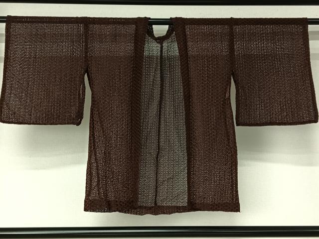 平和屋着物▽羽織　スリーシーズン　春夏秋　塵除け　七宝文　AABJ1577jh