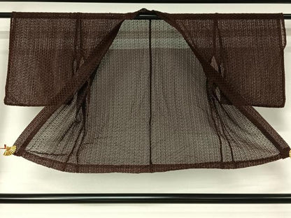 平和屋着物▽羽織　スリーシーズン　春夏秋　塵除け　七宝文　AABJ1577jh