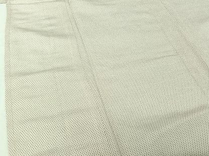 平和屋着物▽本塩沢　単衣　蚊絣　正絹　逸品　AABJ1607jh