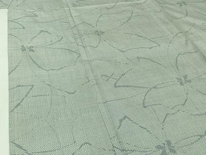 平和屋着物▽本場大島紬　単衣　7マルキ　花尽くし　正絹　逸品　AABJ1608jh