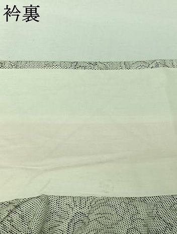 平和屋着物▽上質な小紋　単衣　草花文　正絹　逸品　AABJ1617jh