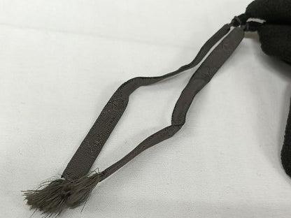 平和屋着物▽羽織　スリーシーズン　春夏秋　塵除け　暗黒色　正絹　逸品　AABJ1627jh