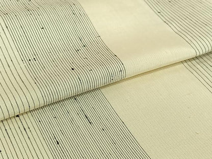 平和屋着物▽上質な紬　単衣　立涌文　正絹　逸品　AABJ1631jh